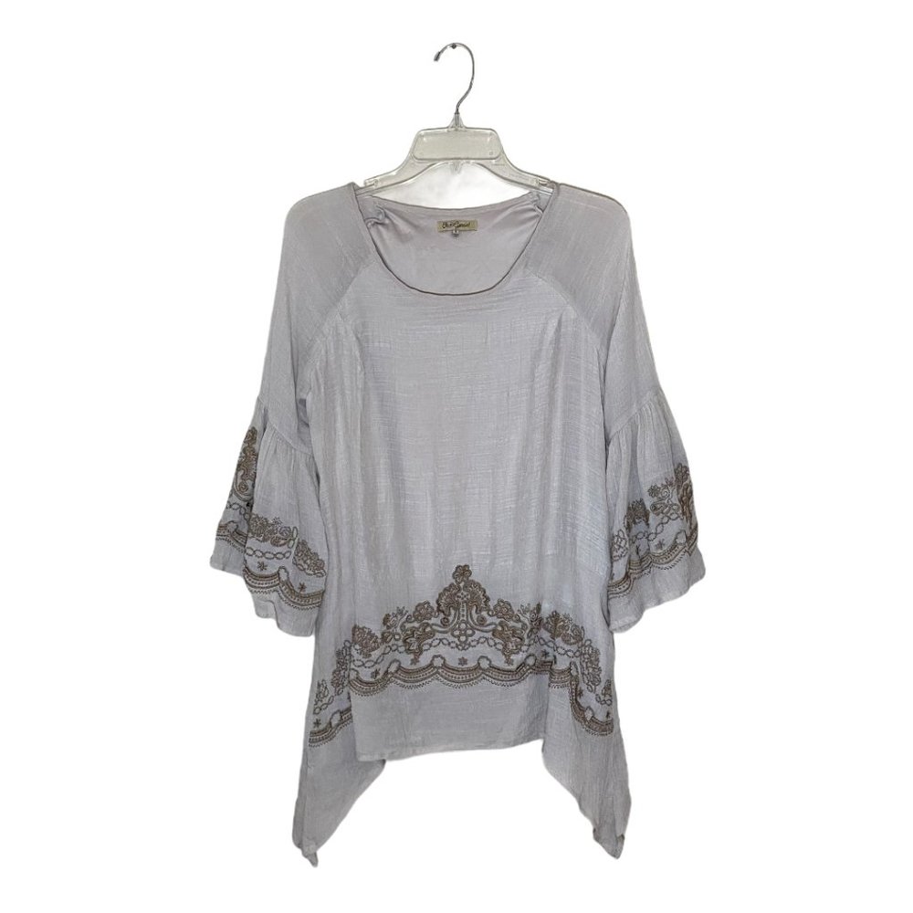 Oh Gussie! Oversized Lagenlook Intricate Embroider